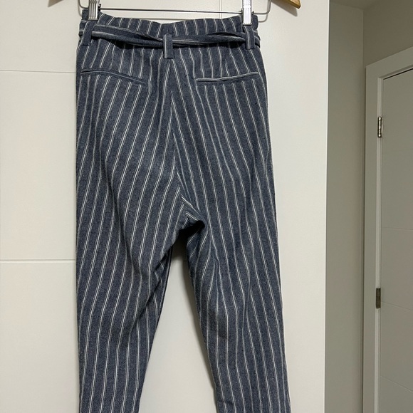 Monk & Lou blue and white pinstriped dress pants, size S. - Picture 3 of 3